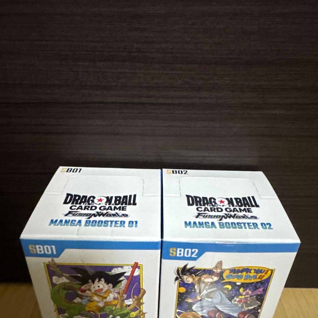 ドラゴンボール MANGA BOOSTER 01 & 02 セット