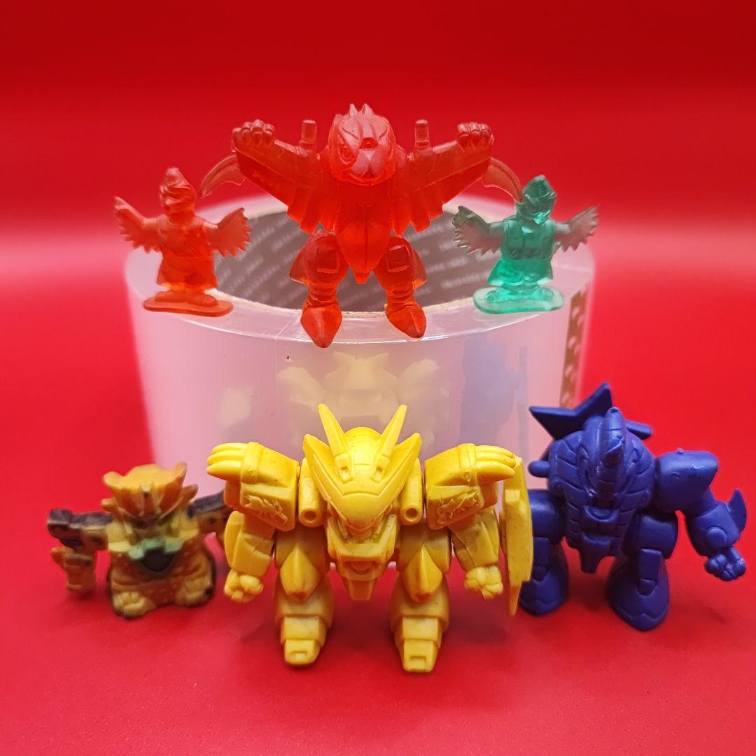 魔神英雄伝ワタル　龍王丸　消しゴム　フィギュア　空神丸&クラマ＆おまけ