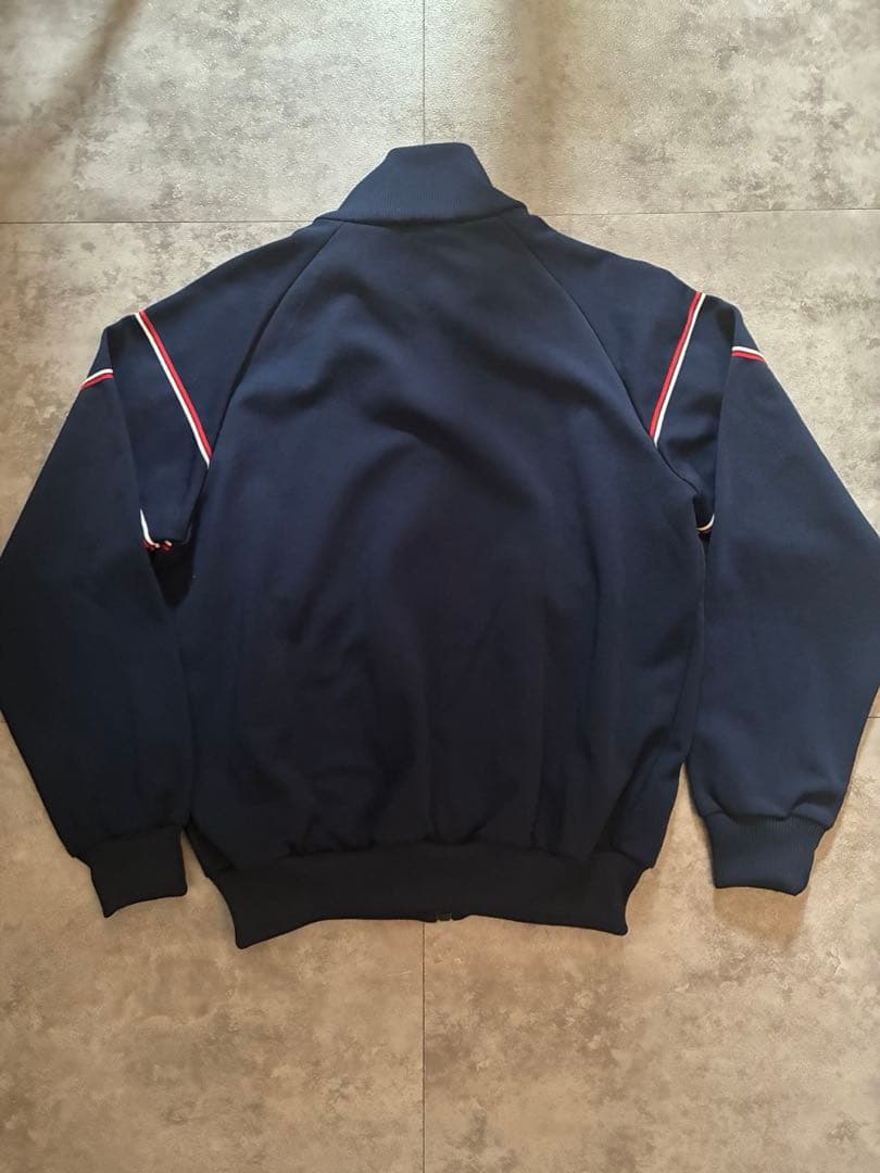 アディダス　デサント　トラックジャケット　ネイビー