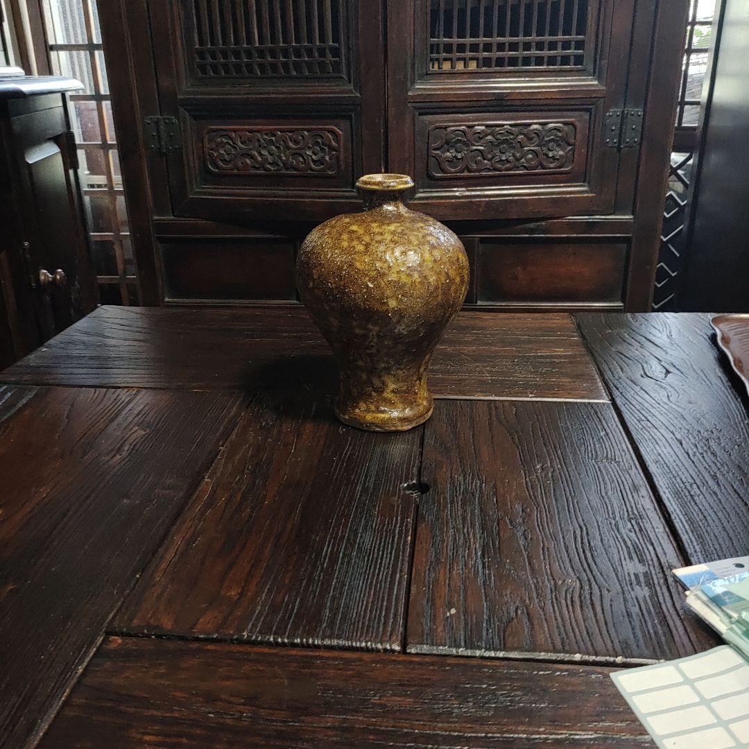 古瀬戸　永仁瓶子　時代不明 名家所蔵品　逸品