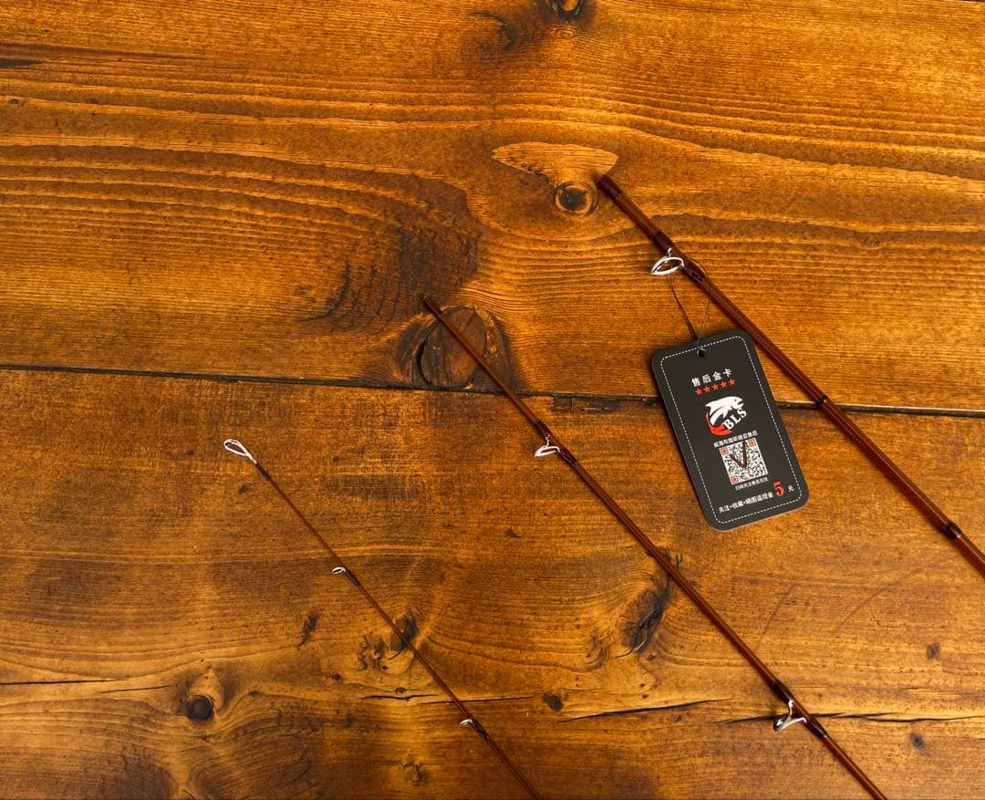 トラウトロッド　クリアブラウン　渓流釣り　ベイトロッド　山女魚　4ft〜5ft