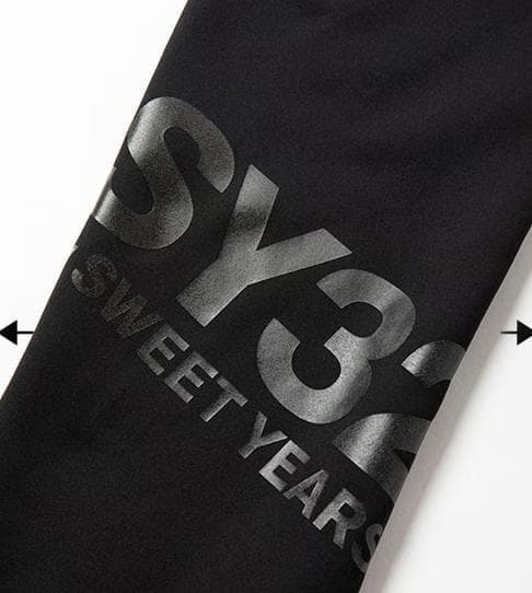 SY32 上下セットアップ Sサイズ 定価￥61,600 黒 パーカー 新品