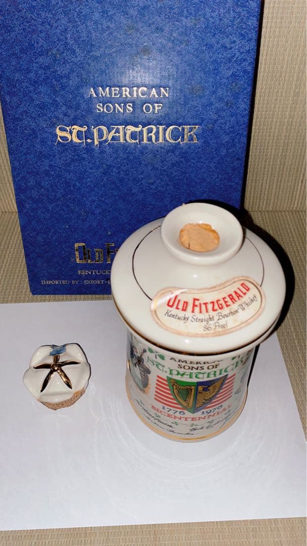 希少　特級 オールドフィッツジェラルド アメリカ合衆国建国200年周年記念ボトル