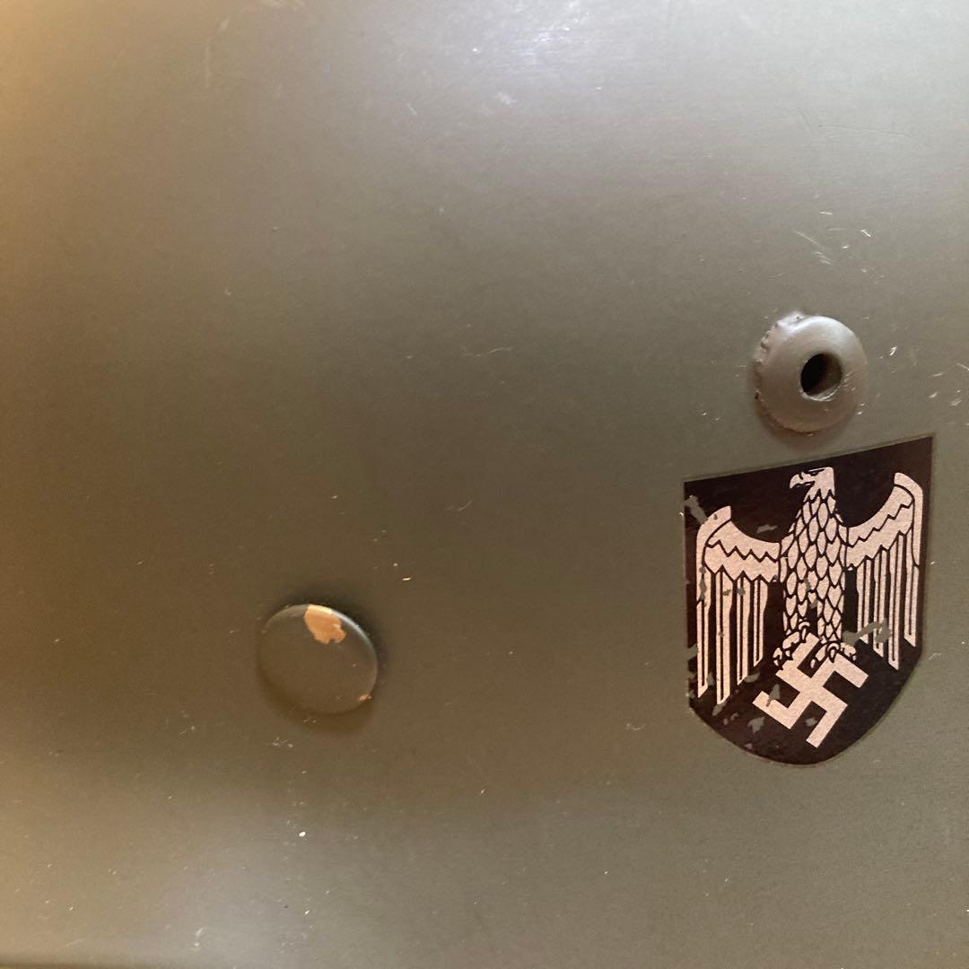 T*m様 ドイツ軍スタイル ヘルメット オリーブグリーン レプリカ
