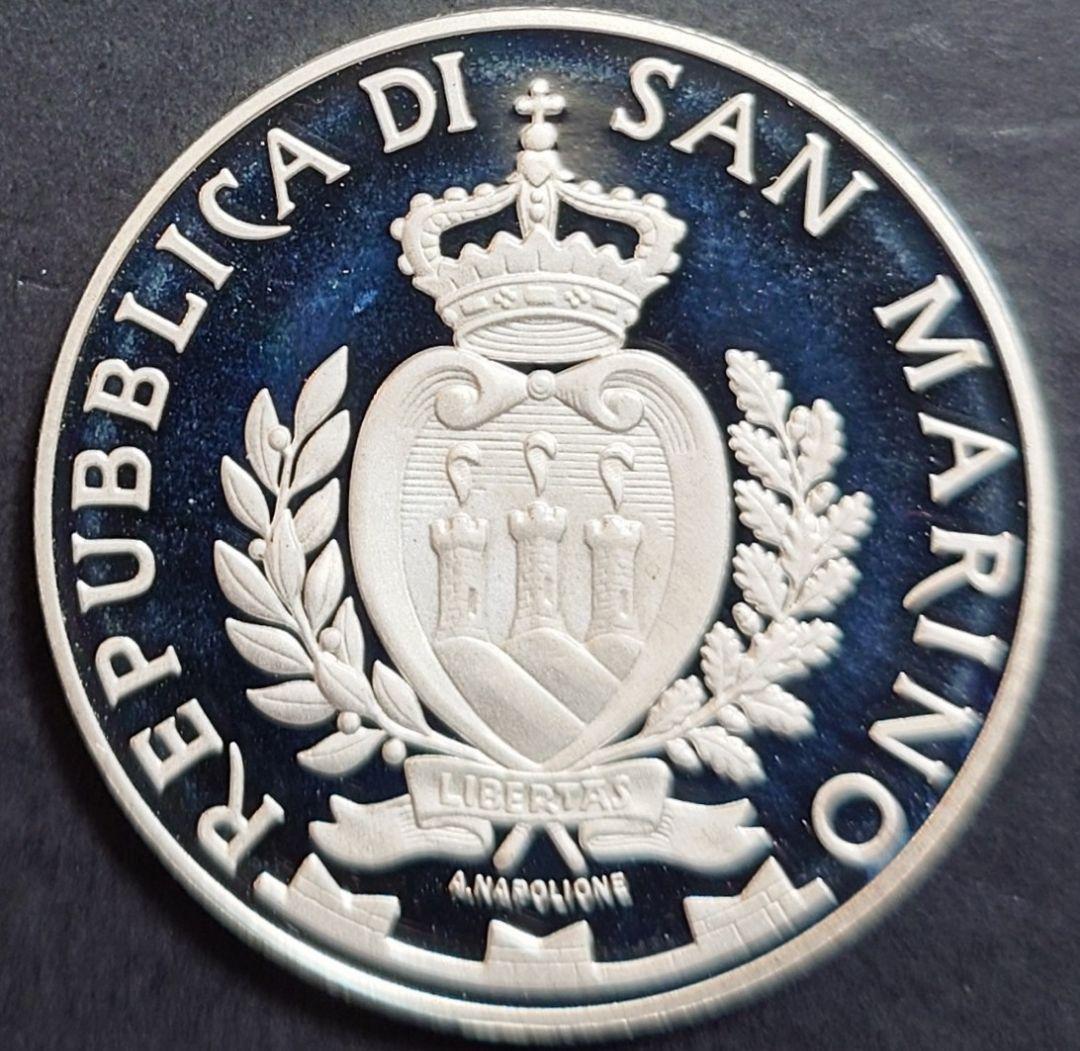 2014年 サンマリノ銀貨 アイルトン・セナ追悼20周記念銀貨 SV925