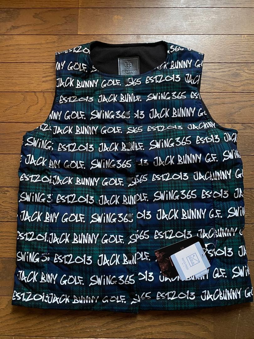 値下げ‼︎⭐︎新品未使用⭐︎JACK BUNNY グラフィック　リバーシブル　ベスト