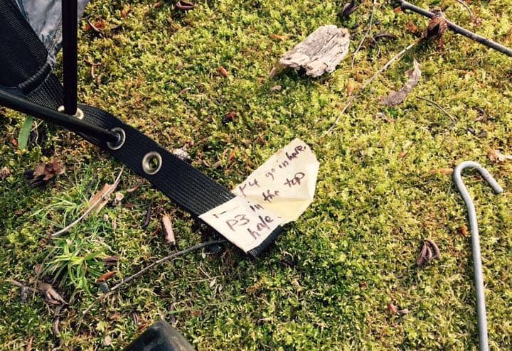 【THE NORTH FACE】HOTEL46  野営 90s  テント