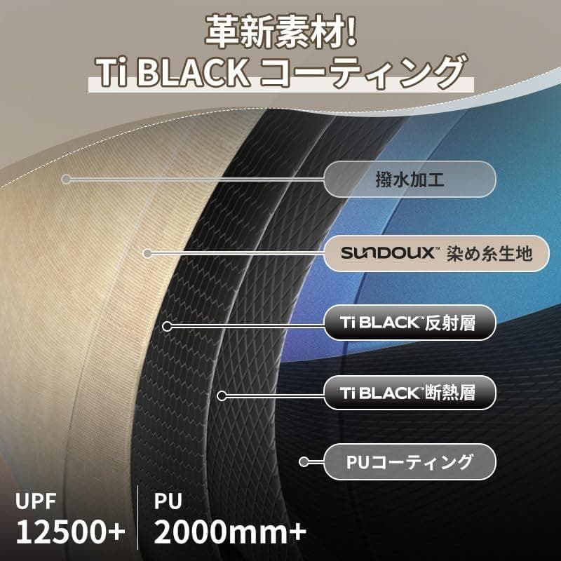 Naturehike公式ショップ ワンタッチ テント Ti Black新型素材