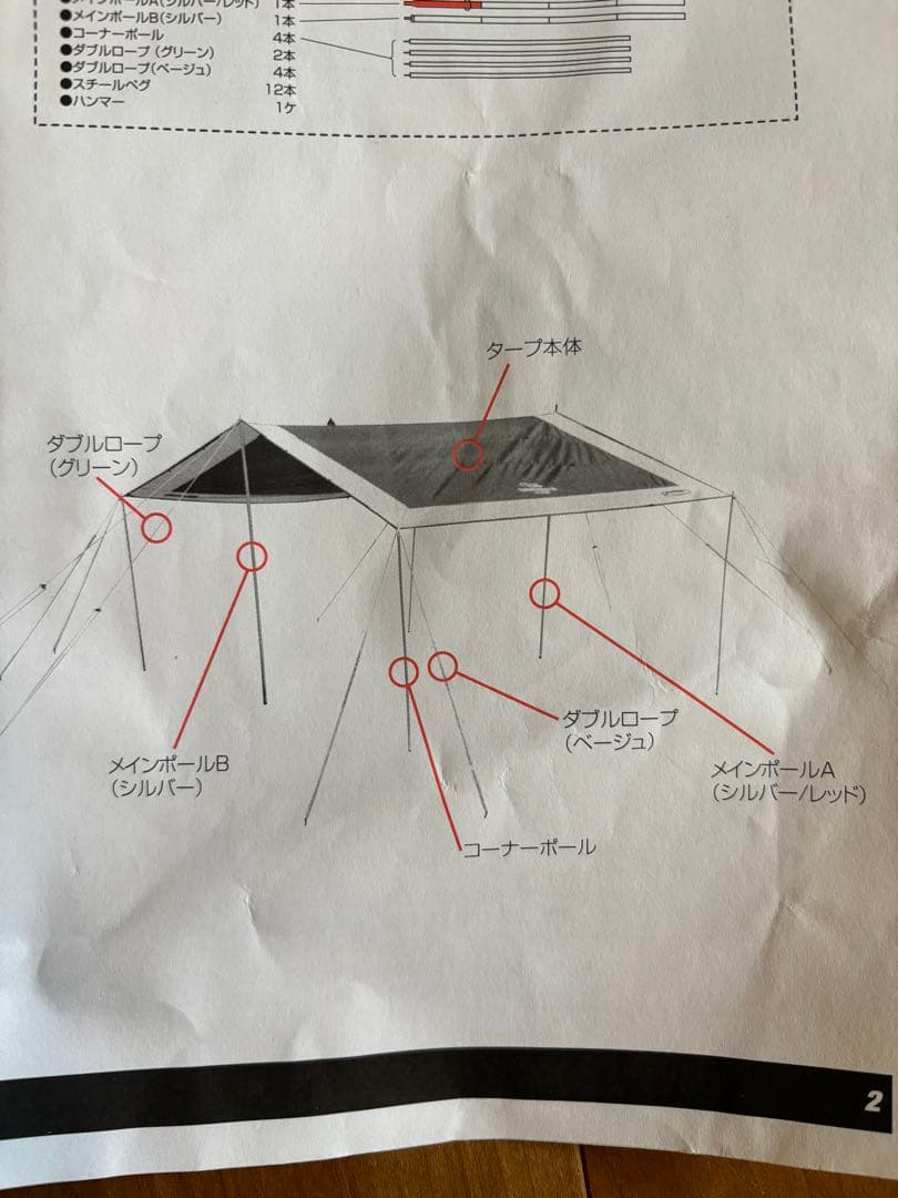 【しゅん】Coleman ウェザーマスター　スクエアタープM