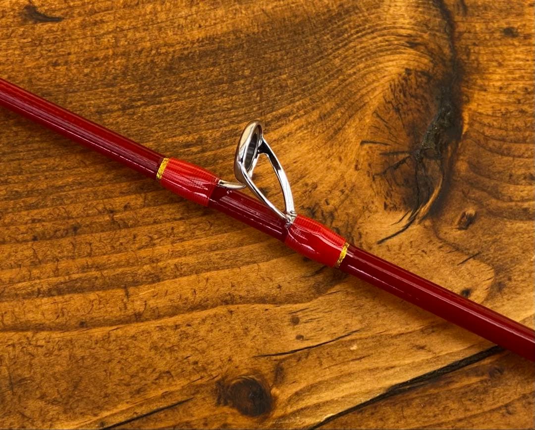 トラウトロッド　パックロッド　ブランクス　グラスロッド　渓流釣り　クリアレッド