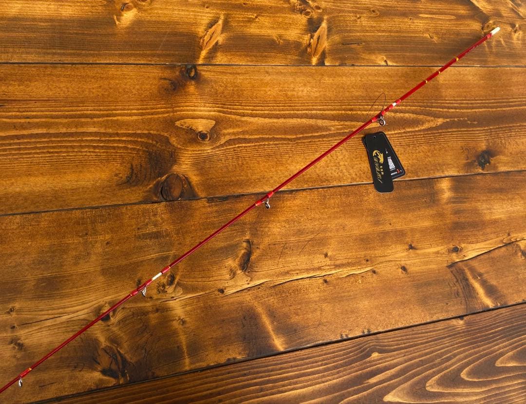 トラウトロッド　パックロッド　ブランクス　グラスロッド　渓流釣り　クリアレッド