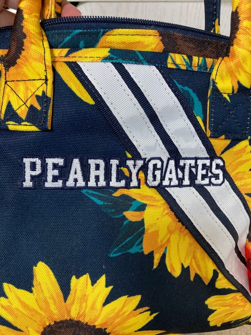 PEARLY GATES ひまわり柄 ゴルフバッグ