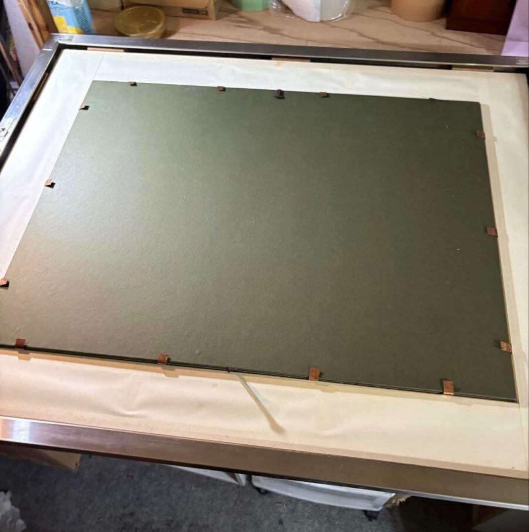 絵画　額縁　複製画　ガラス