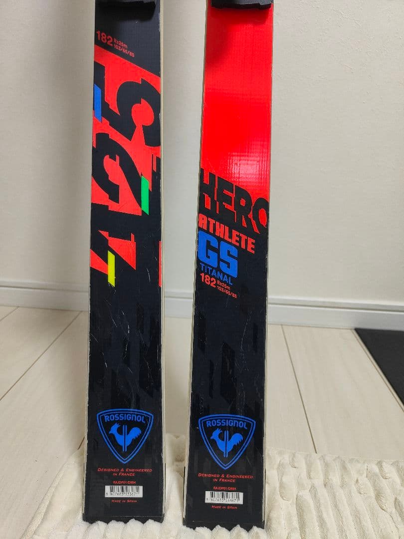 【最終価格！】ROSSIGNOL HERO ATHLETE 182 GS　美品☆