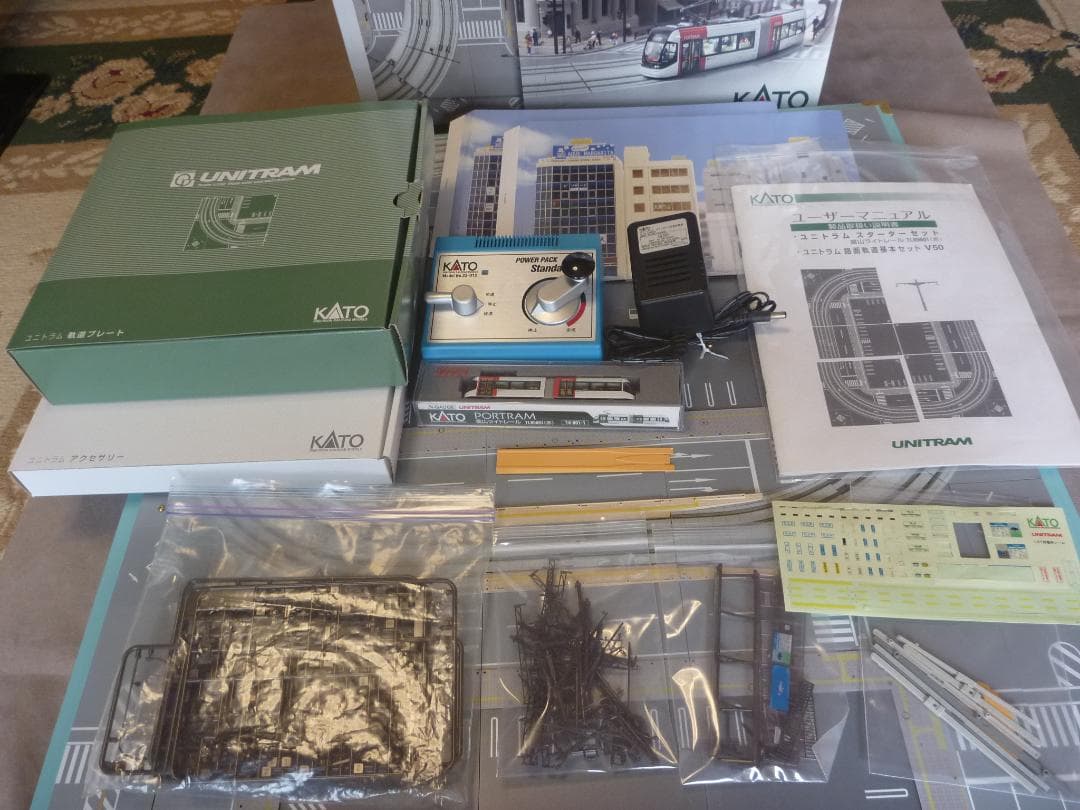 KATO ユニトラム スターターセット 富山ライトレール レイアウト Nゲージ
