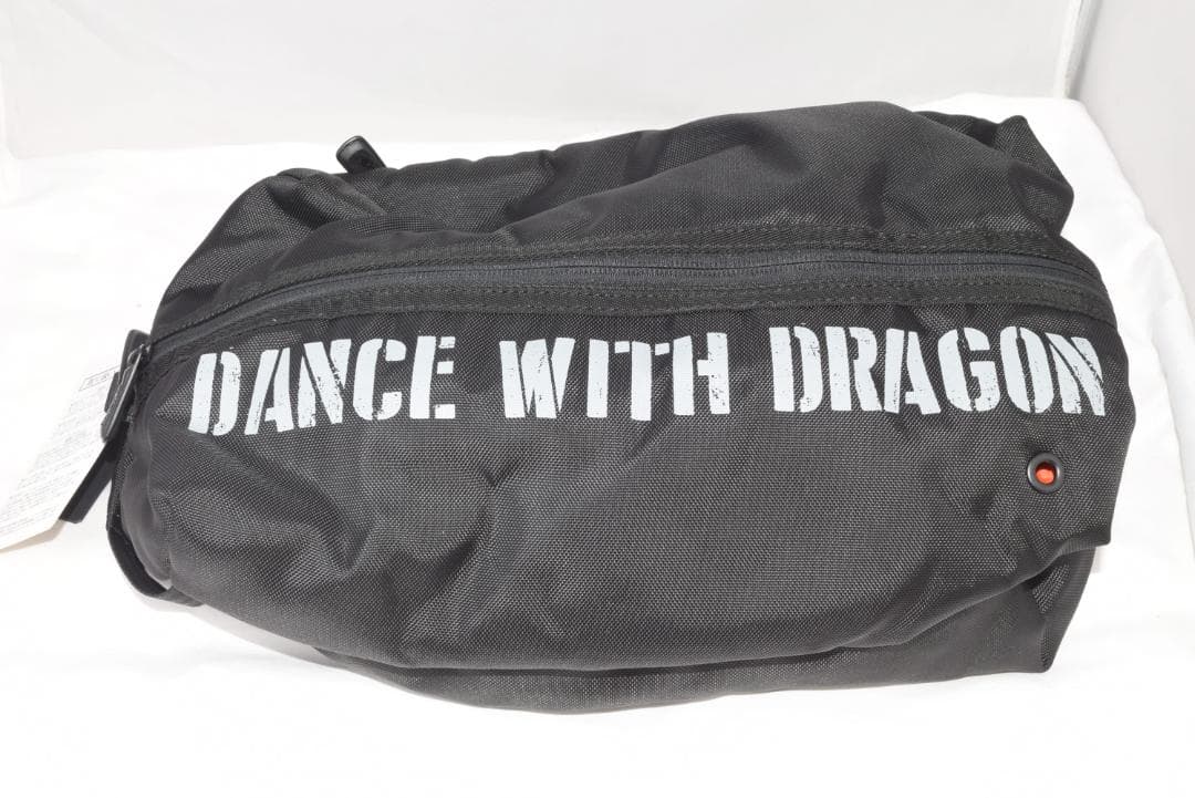 ハルウララ☆ダンスウィズドラゴン シューズケース☆ゴルフ靴袋☆ブラック