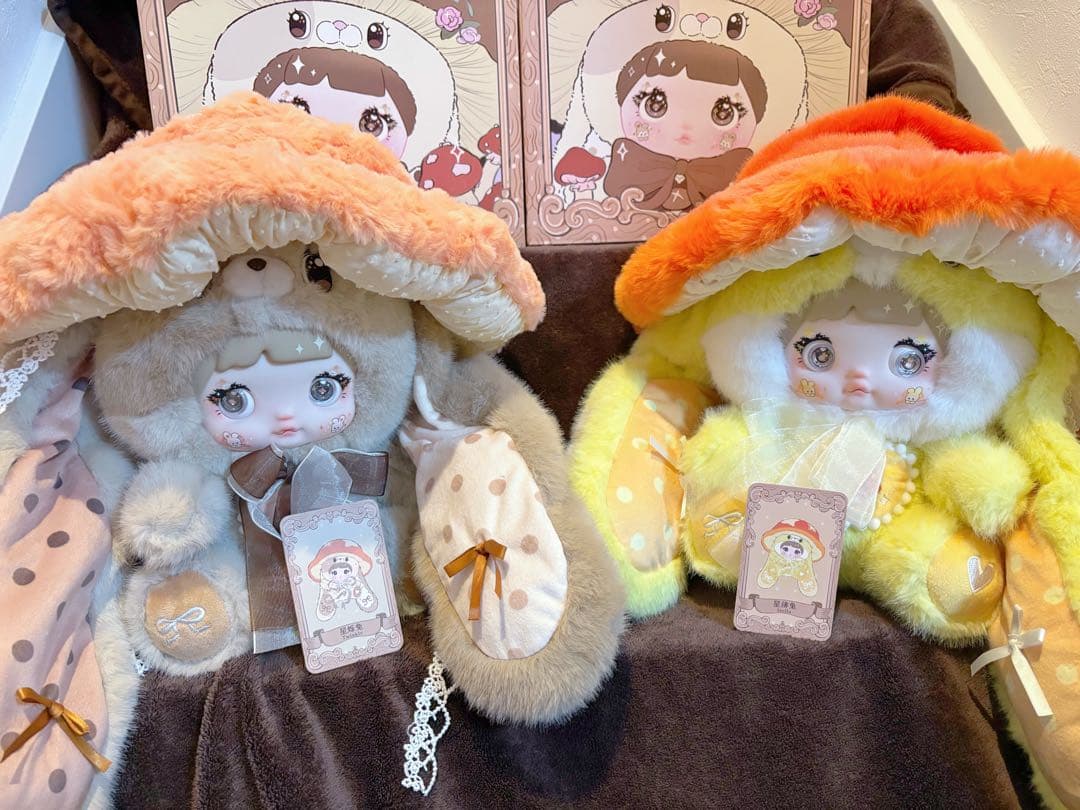 TOPTOY Nommi 400% v2 キノコ帽子 2体セット おまけ付き♡
