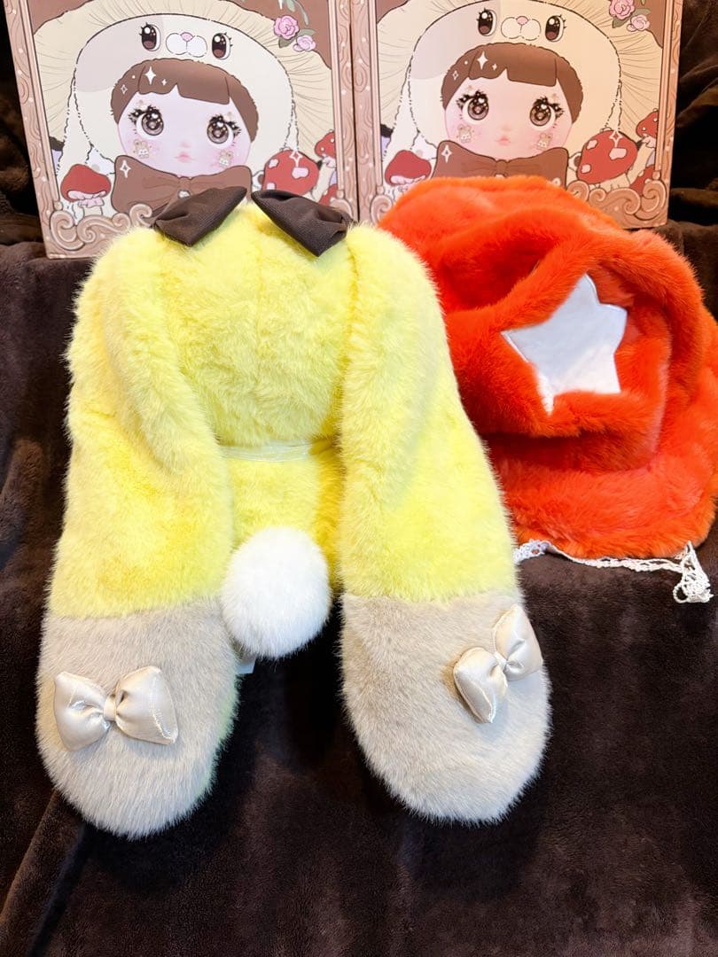 TOPTOY Nommi 400% v2 キノコ帽子 2体セット おまけ付き♡