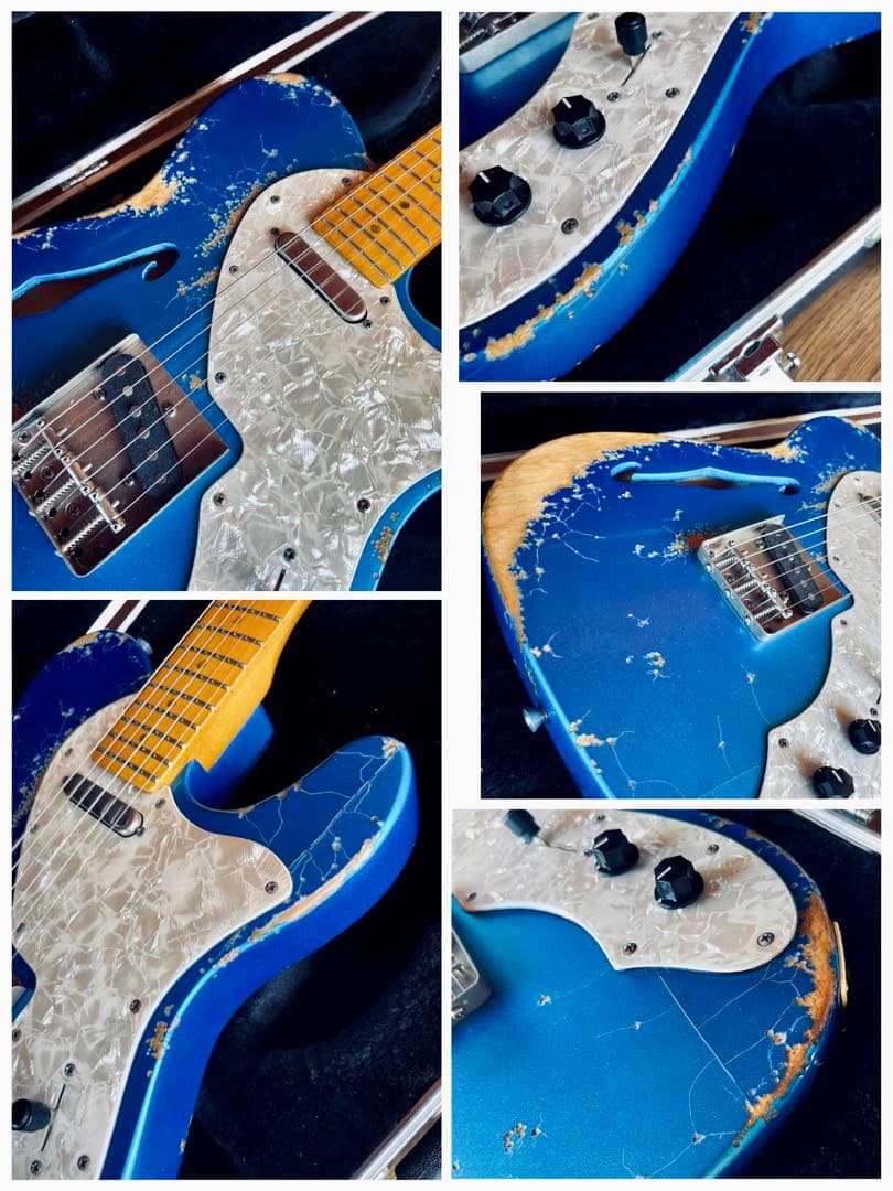 ハードレリックテレキャスターシンラインタイプ/アルニコVピックアップ/LPB