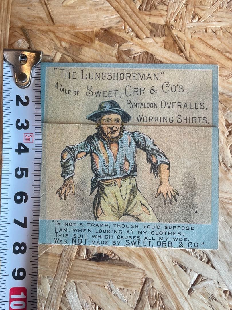 SWEET ORR スウィートオール ビンテージ　トレードカード