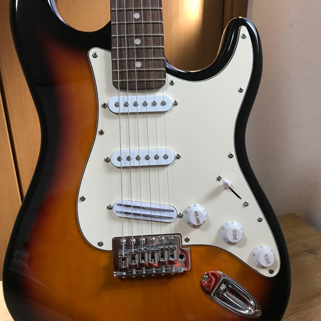 Stratocaster サンバースト　コンポーネントギター　美中古品