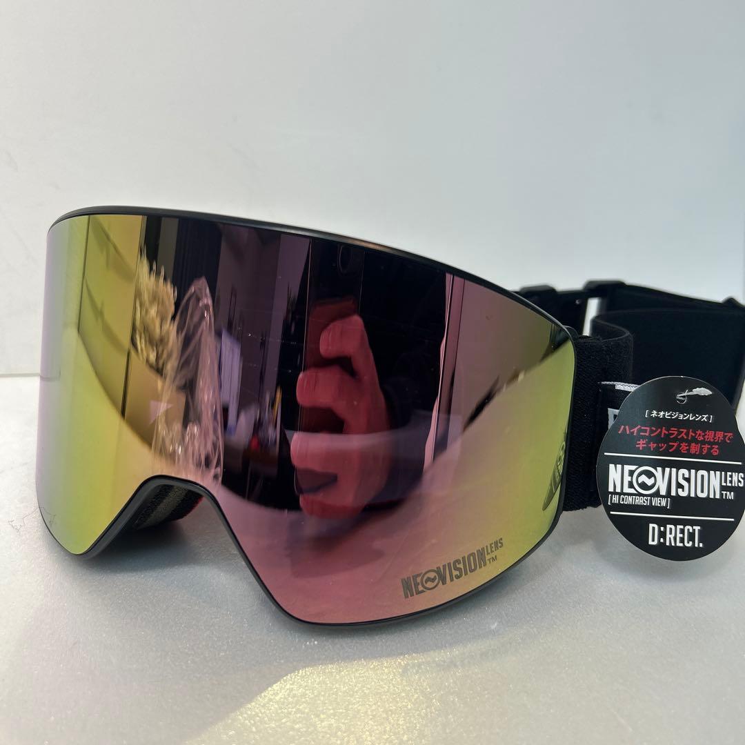 Ellen　D:RECT ゴーグル ピンク ブルー　2点セット