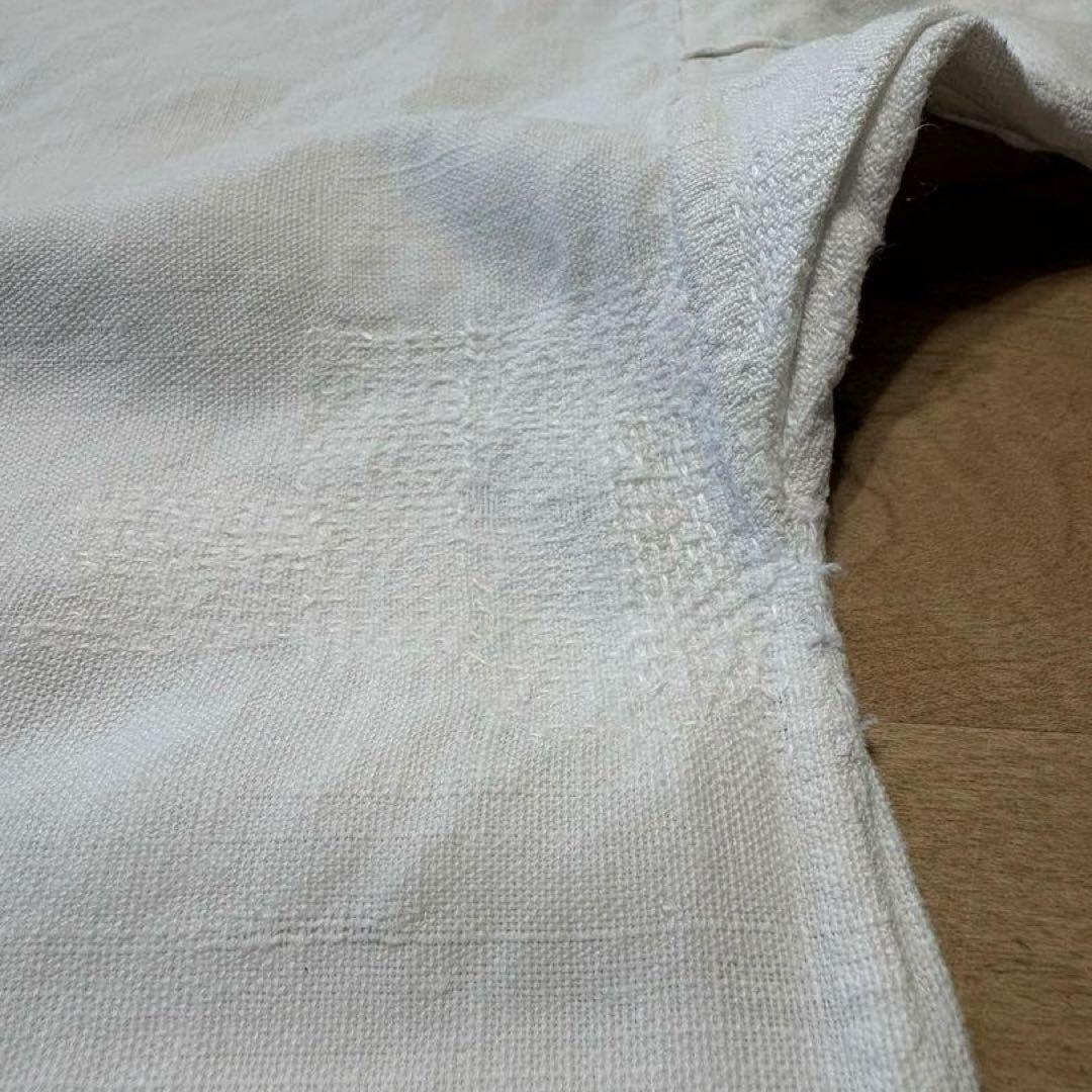 フランス　アンティーク　ヴィンテージ　ワンピース　リネン