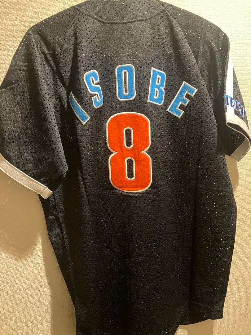大阪近鉄バファローズ #8 礒部公一 ビジターユニフォーム L