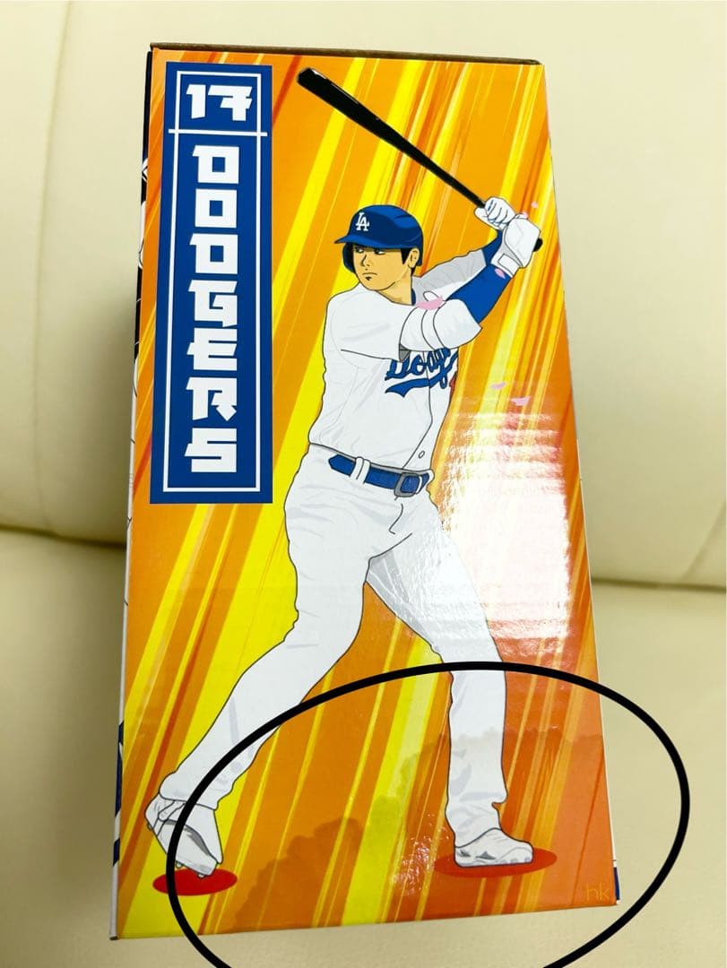 大谷翔平　ボブルヘッド　5/16 ドジャース初年度　第一弾記念品