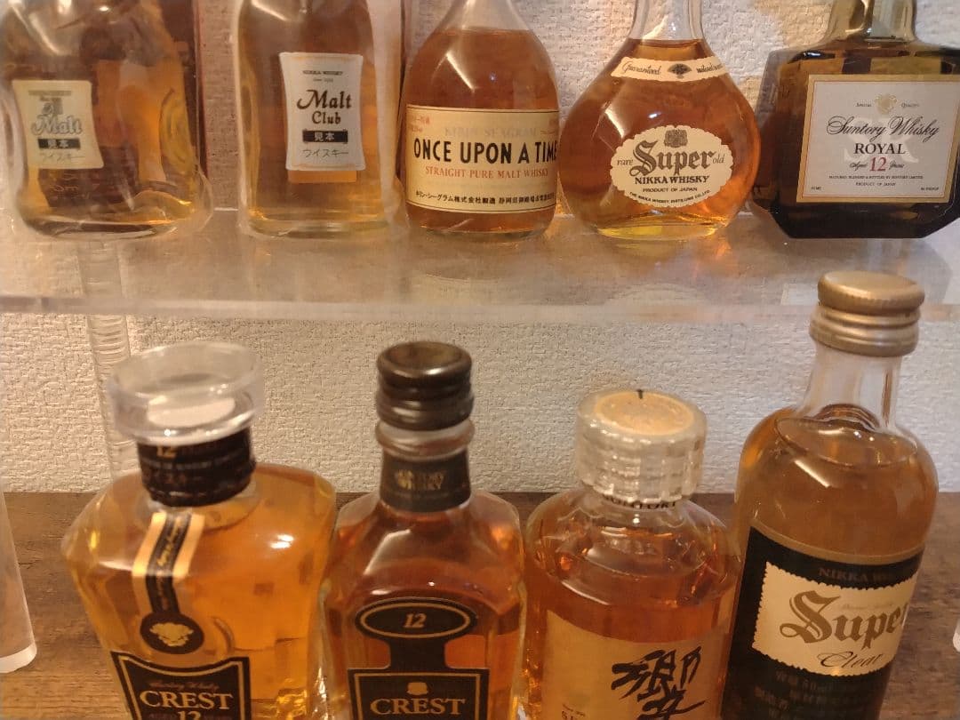 ウイスキーミニチュアボトル9本セット②