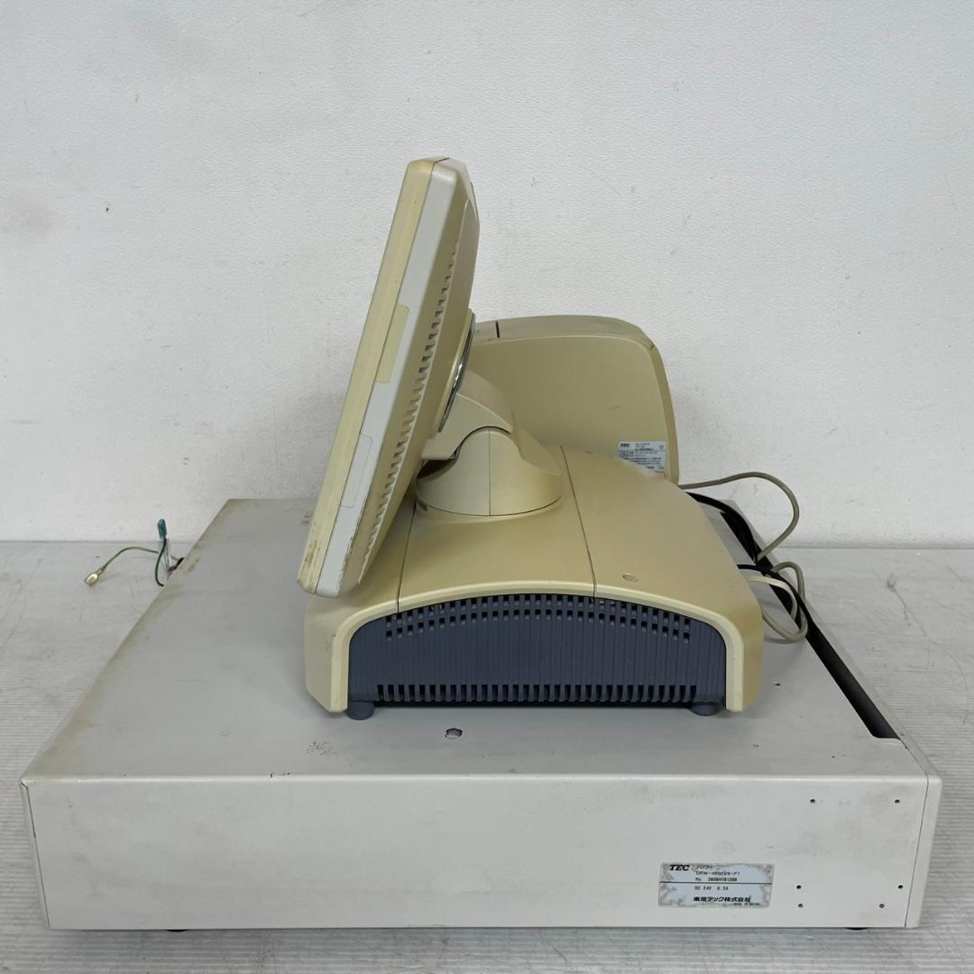 東芝テック 電子レジスター POSレジ TEC QT-10 店舗品 J0744