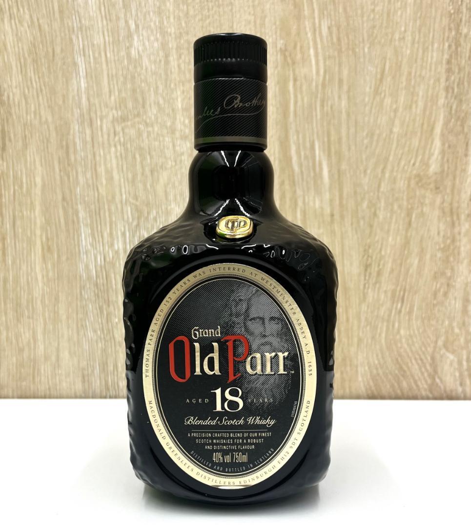 未開栓 Grand Old Parr オールドパー18年 750ml 箱付き