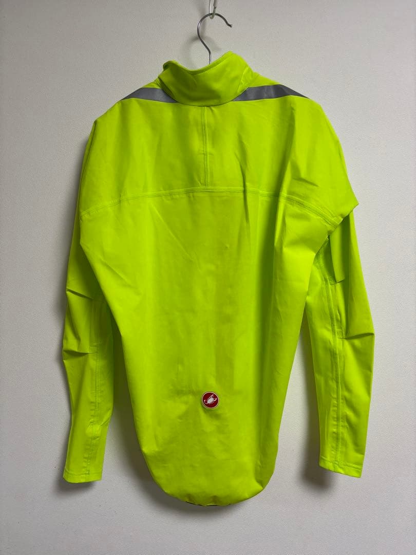 Castelli Ultra Rain Cape M 蛍光イエロー
