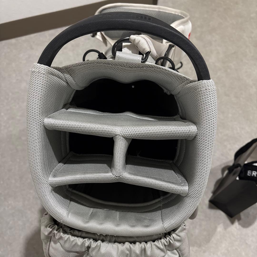 BRIEFING 限定 ゴルフキャディバッグ ヘッドカバーアイアンカバー付き