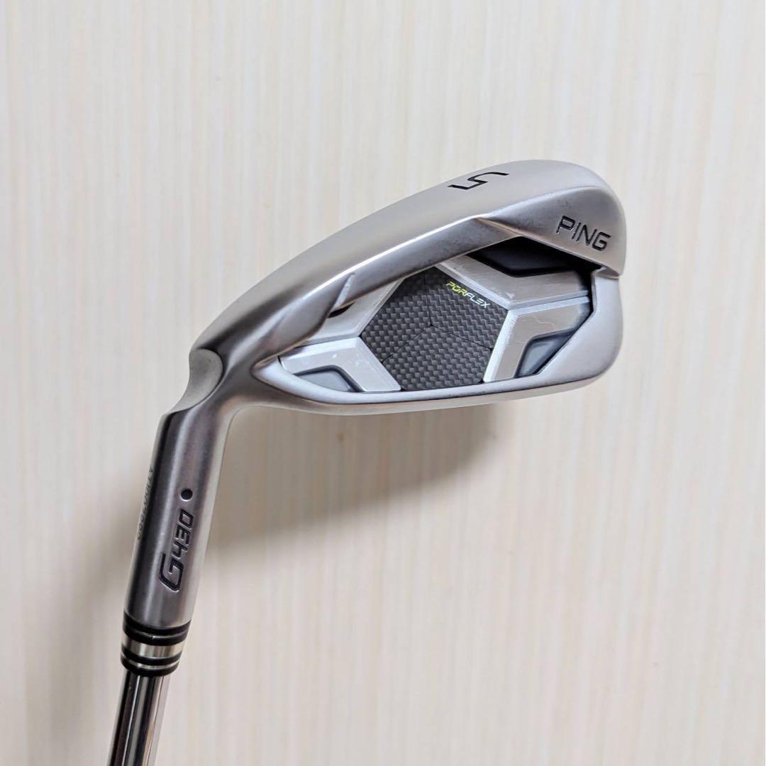 レフティ PING ピン G430 5番アイアン 5鉄 5I ブラックドット