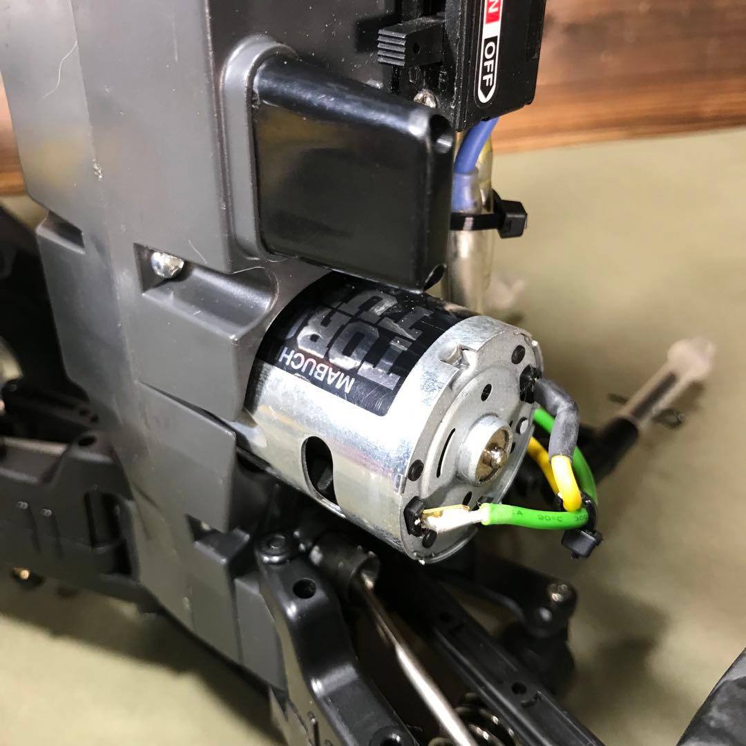 タミヤ　TL-01Bシャーシ　スカッシュバン　メカ付き