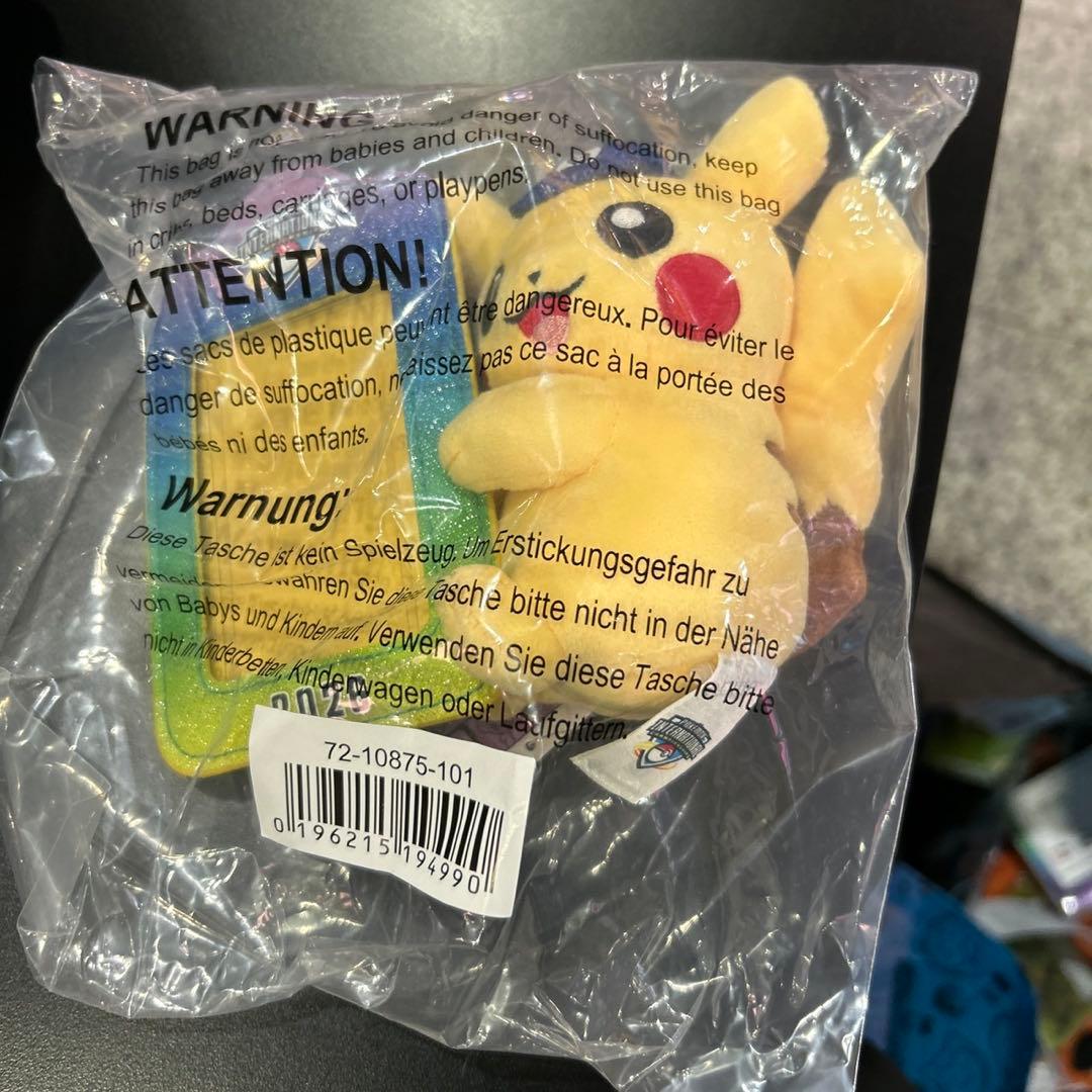 【海外公式】EUIC ロンドン ポケモンセンター限定 ピカチュウ ぬいぐるみ