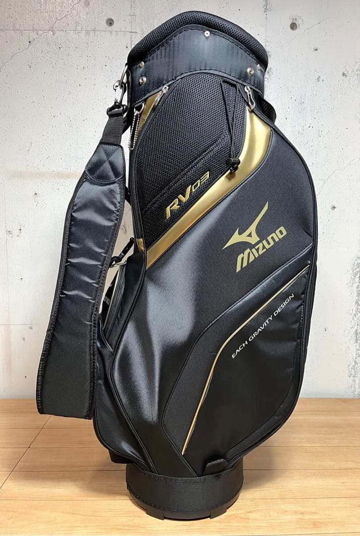 キャディバッグ ミズノ MIZUNO RV03 軽量 / 美品