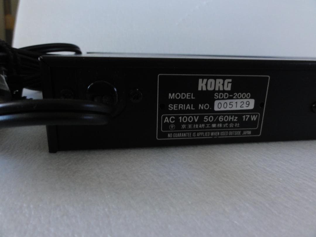 DJ機材 KORG SDD-2000