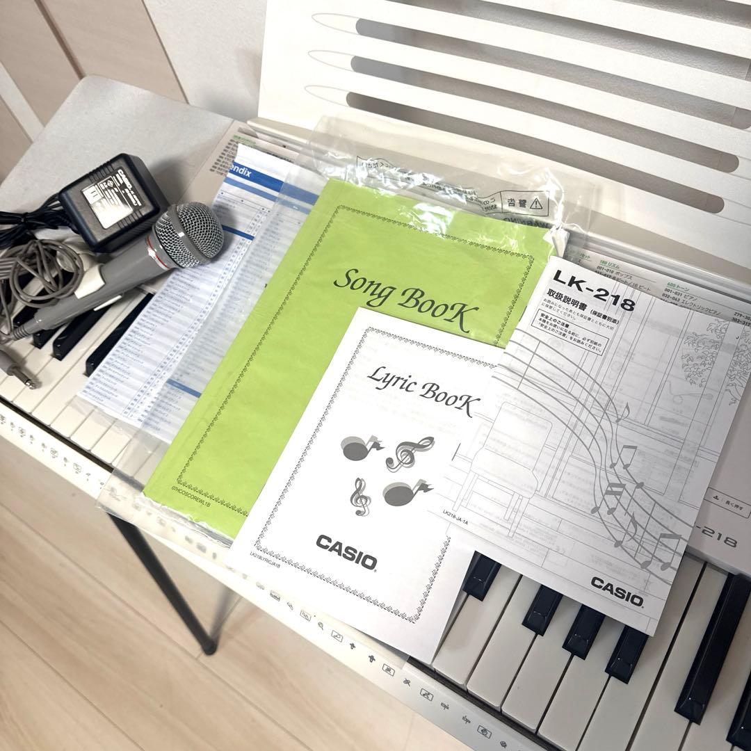 CASIO LK-218光ナビゲーションキーボード