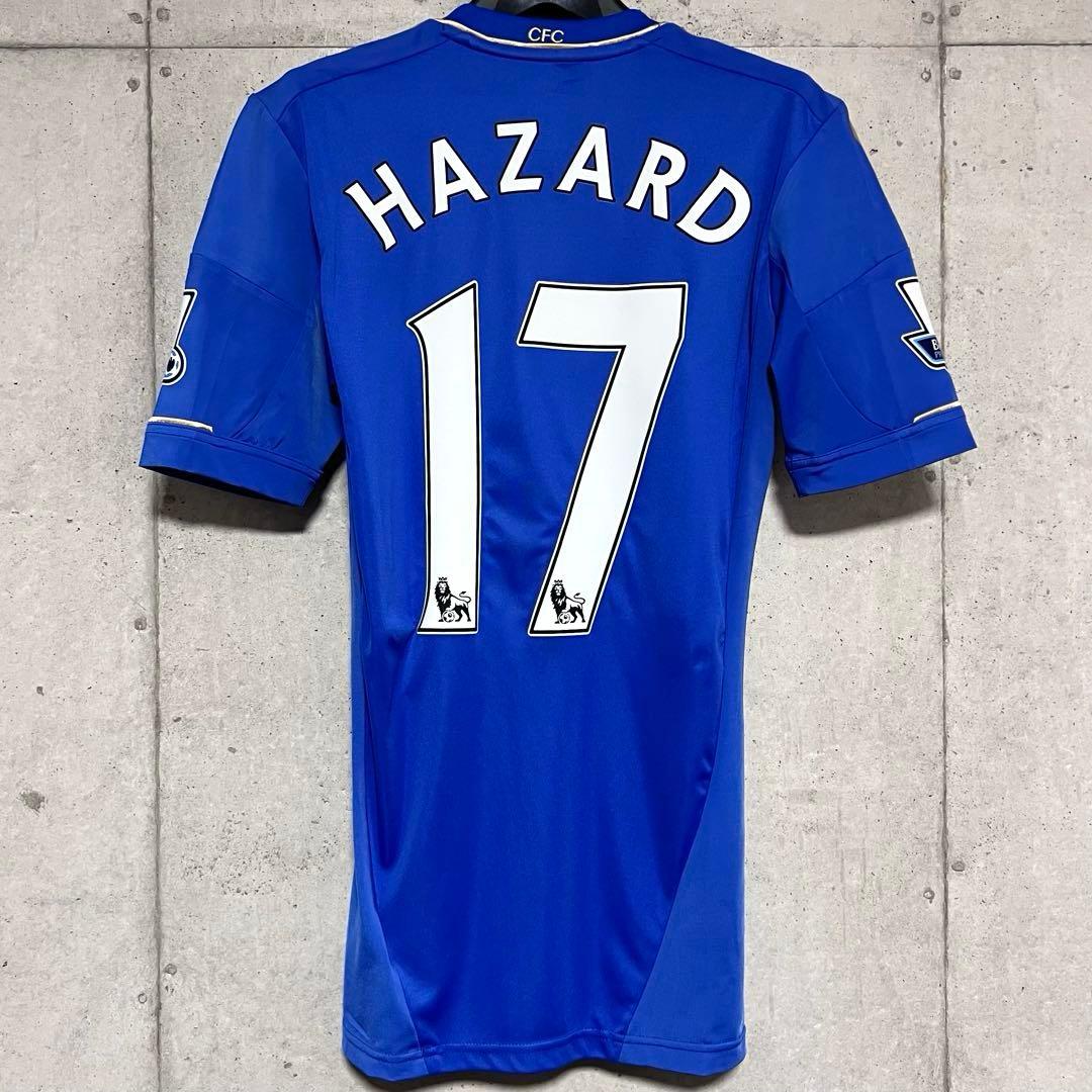 【美品！】12/13チェルシーFC ♯17 アザール【Oサイズ】オーセンティック