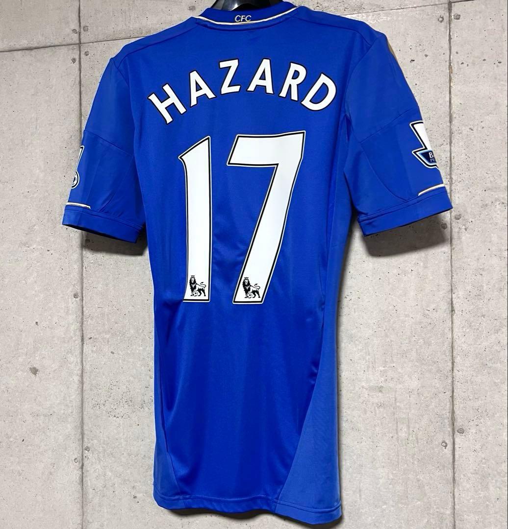 【美品！】12/13チェルシーFC ♯17 アザール【Oサイズ】オーセンティック