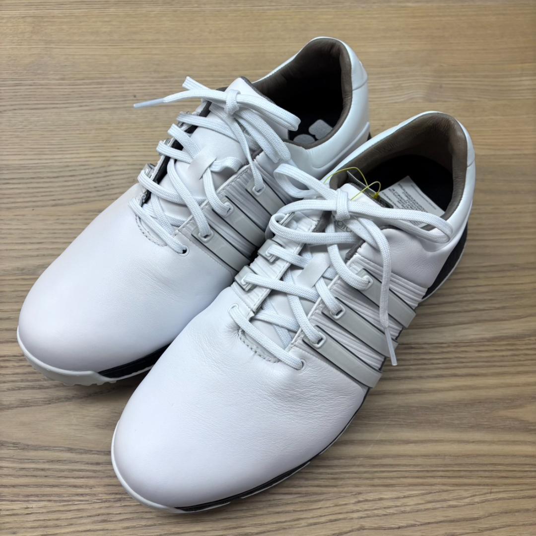 adidas ホワイト ゴルフシューズ TOUR360XT