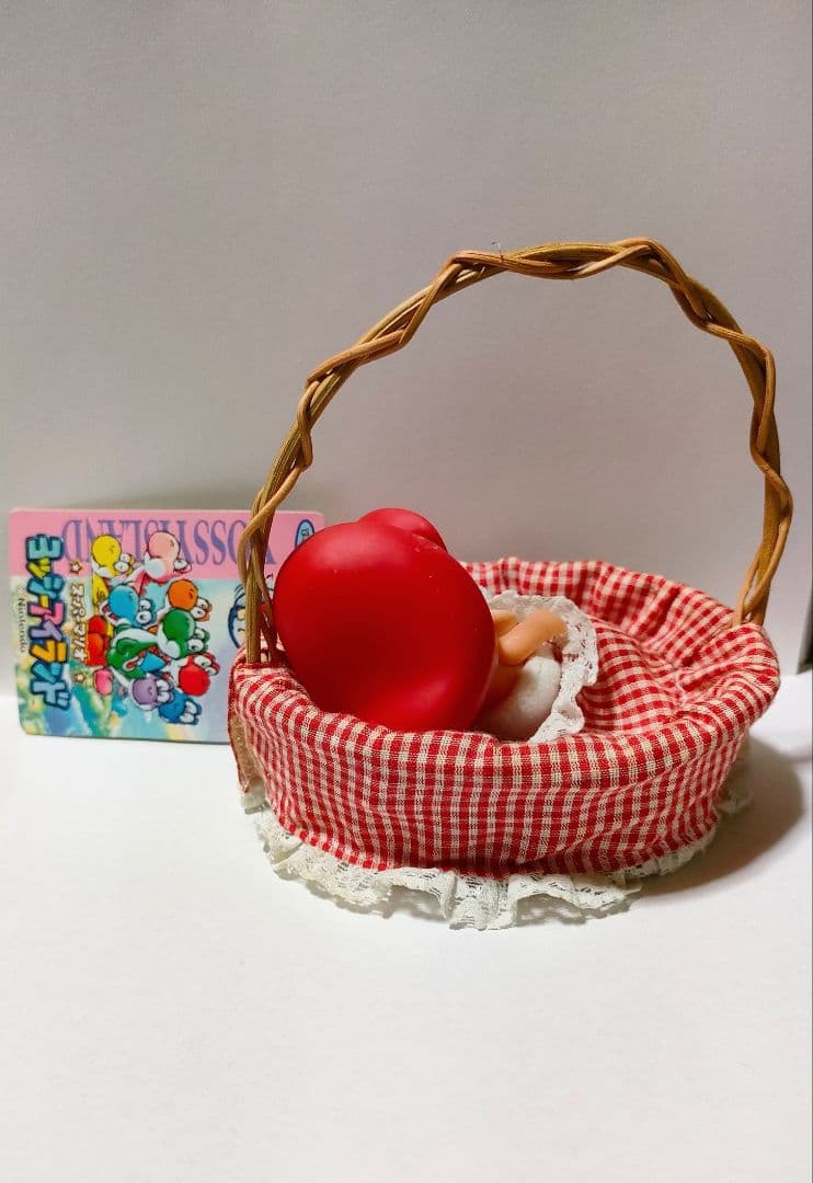 【当時】スーパーマリオ ヨッシーアイランド ベビーマリオ フィギュア ぬいぐるみ