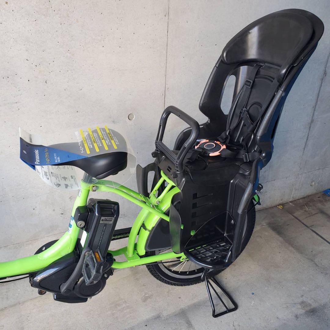 美品 送料込 大容量8.7Ah YAMAHAパスバビー 子供乗せ電動自転車