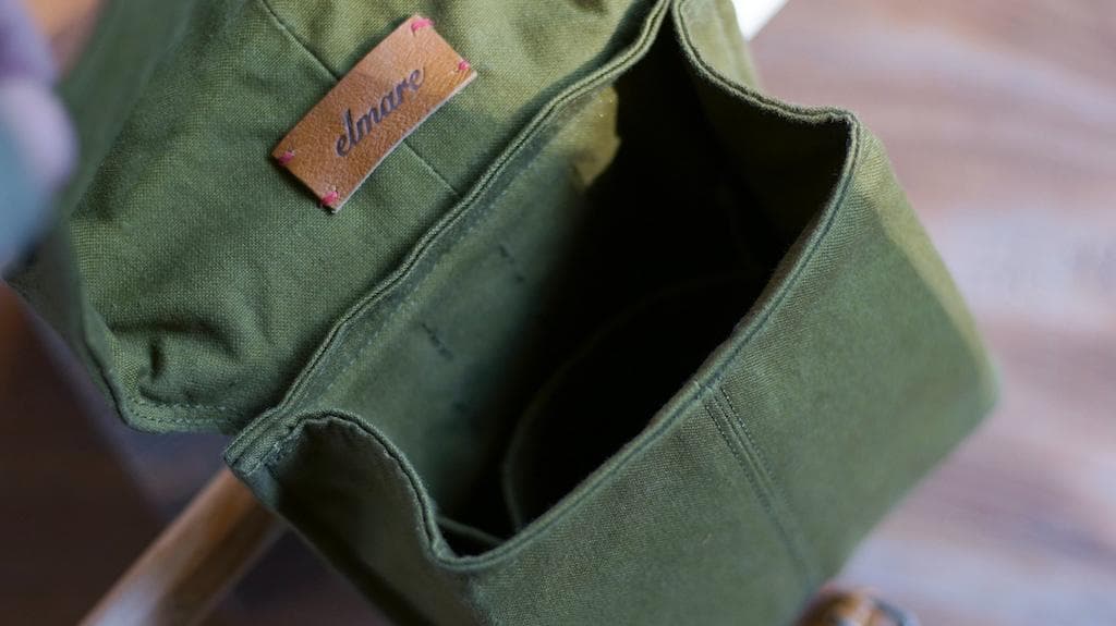 サイクル フロントバッグ elmare ツーリング ランドナー　ロードバイク