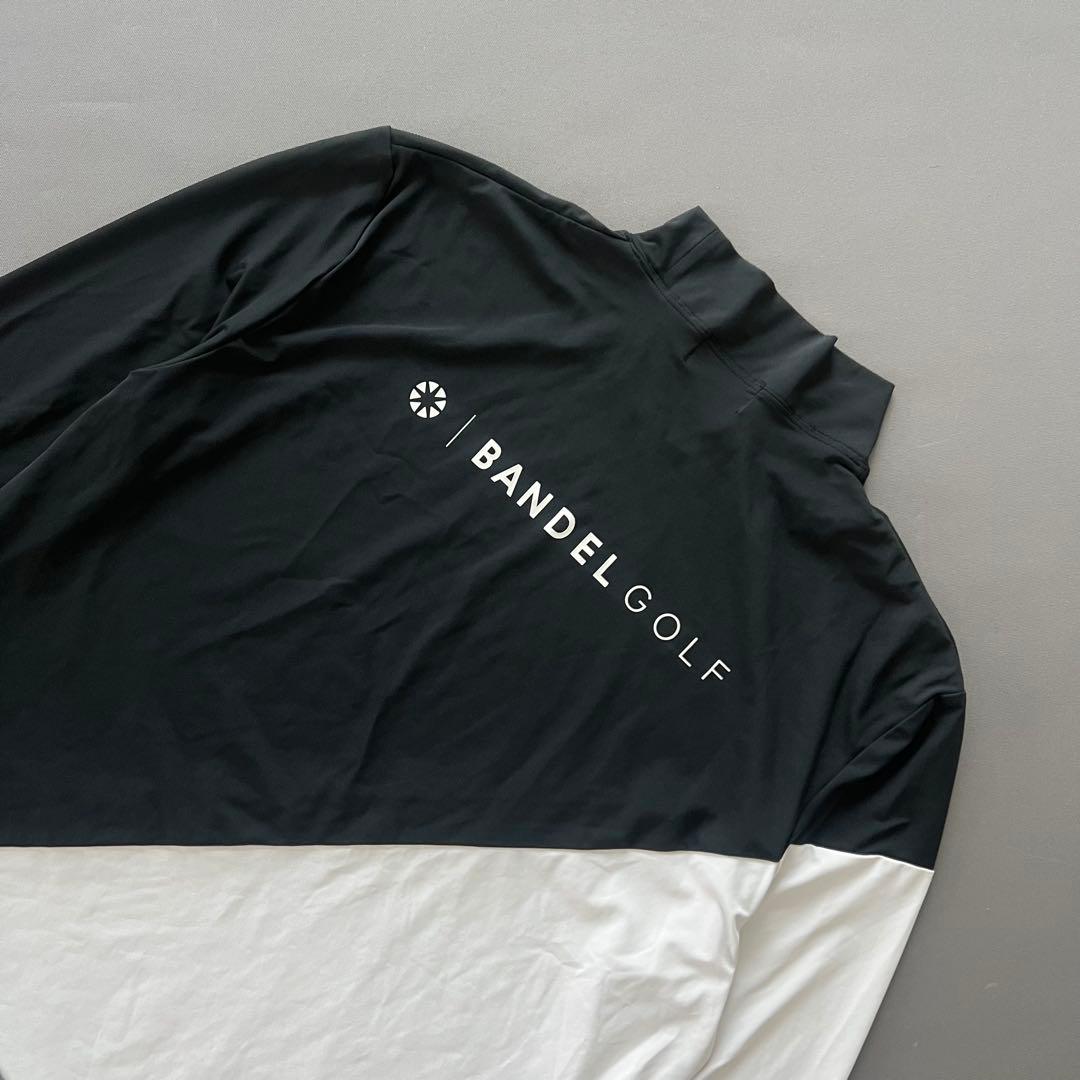 BANDEL GOLF バンデルゴルフ　モックネック　長袖シャツ　カットソー