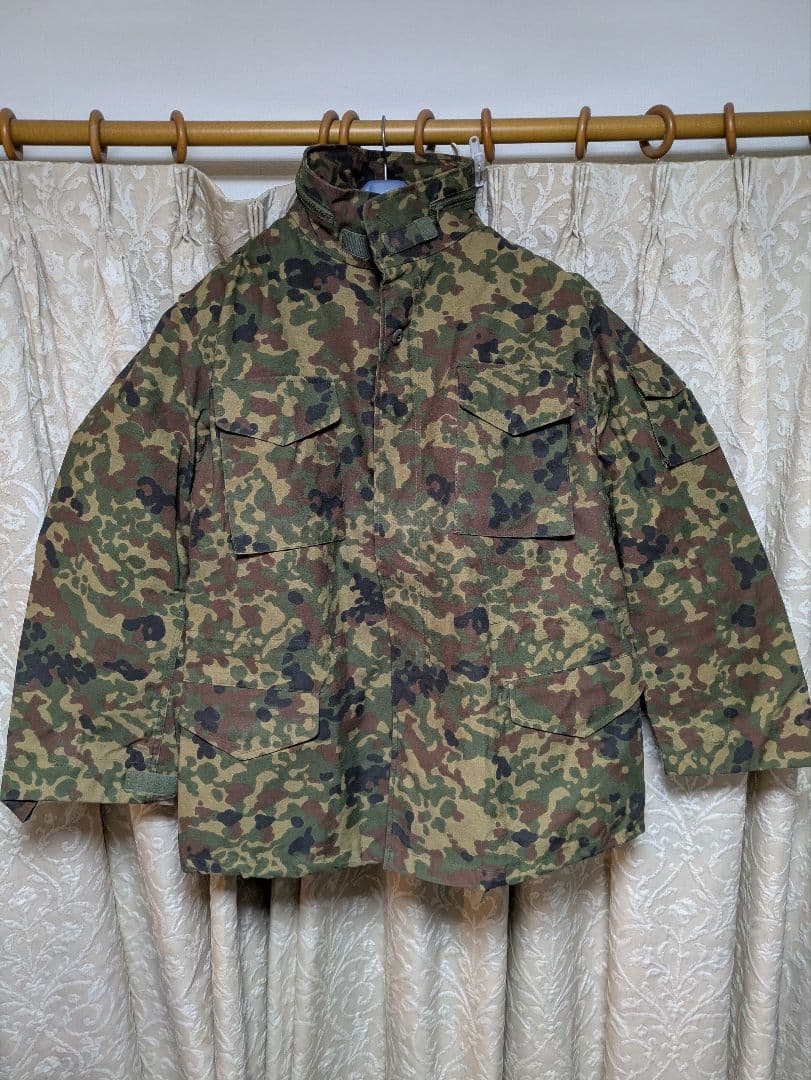 陸上自衛隊　M65フィールドジャケット　2型迷彩秋冬茶系　戦闘外被　防寒　L
