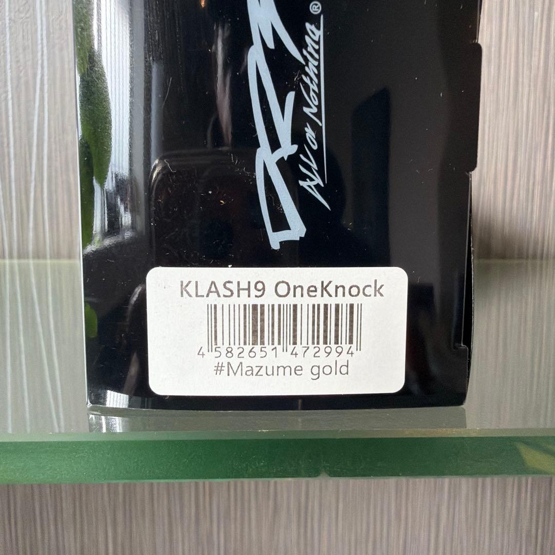【新品 未使用】DRT KLASH9 OneKnock Mazume gold