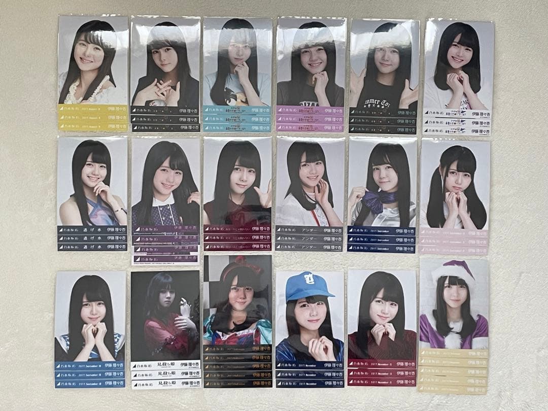 乃木坂46 伊藤理々杏 生写真コンプ まとめ売り